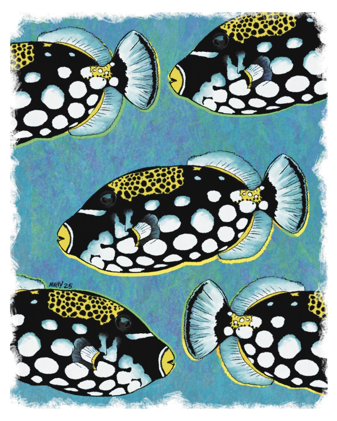 Bis Ron’du: Clown Triggerfish