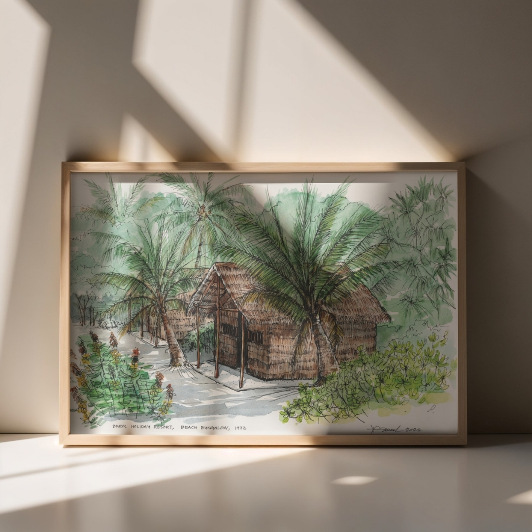 Baros Holiday Resort, Beach Bungalows, 1973