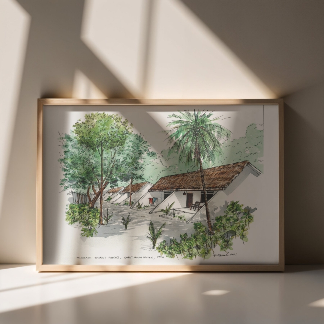 Velassaru Tourist Resort, Guest Room Blocks, 1974
